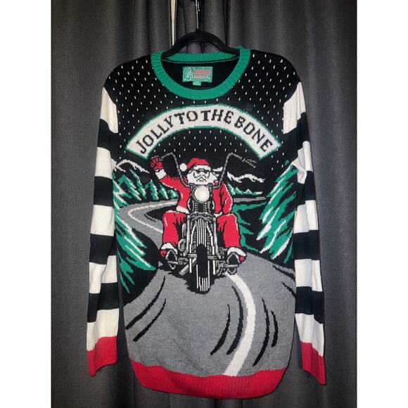 Ugly Christmas Sweater Sweaters - Ugly Christmas Sweater Xmas Size Medium